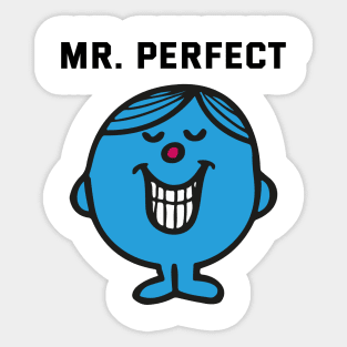 MR. PERFECT Sticker